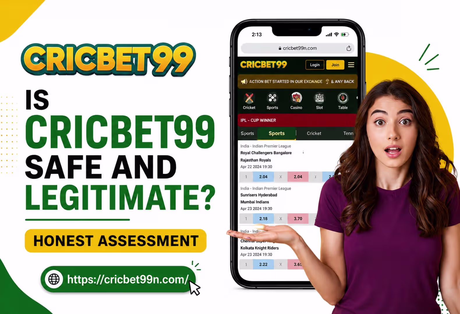 Cricbet99 Safe or not?